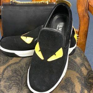 Fendi monster eye shoes